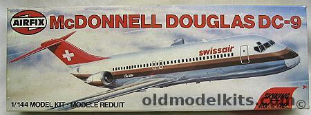 Airfix 1/144 McDonnell Douglas DC-9 Swissair - Skyking Issue, 03179-4 plastic model kit